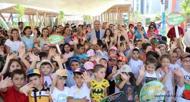  Çocuklardan ‘temiz çevre’ çağrısı   Çocuklardan ‘temiz çevre’ çağrısı 