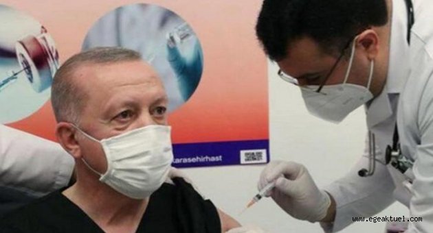 Corona aşısı olan Erdoğan’dan ‘yan etki’ açıklaması
