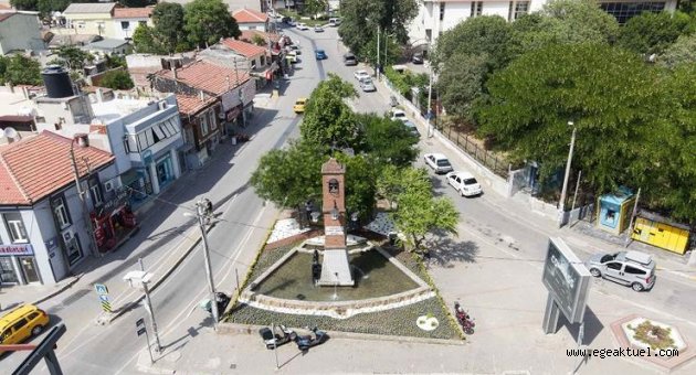 Cumhur Asparuk Meydanı yenilendi