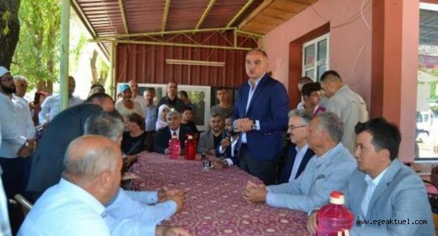 Cumhurbaşkanı Erdoğan istedi, Kültür Bakanı Ersoy 'hayalet köy' Lübbey'e geldi