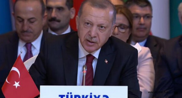 Cumhurbaşkanı Erdoğan'dan Münbiç açıklaması