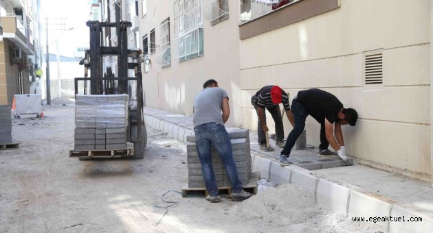 Cumhuriyet Sokakları Yenileniyor, Karşıyaka Güzelleşiyor