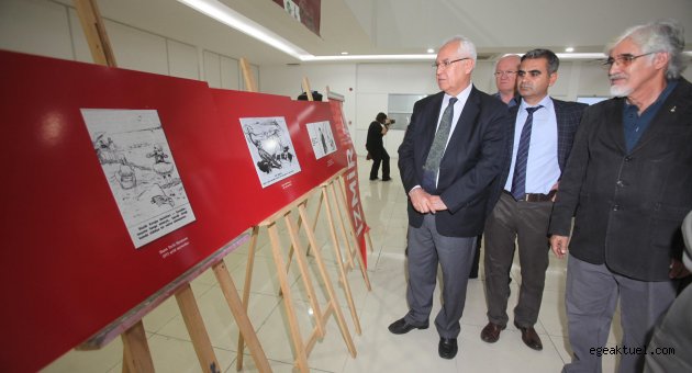 Cumhuriyet'in Sanatçıları” karma sergisi Karabağlar'da