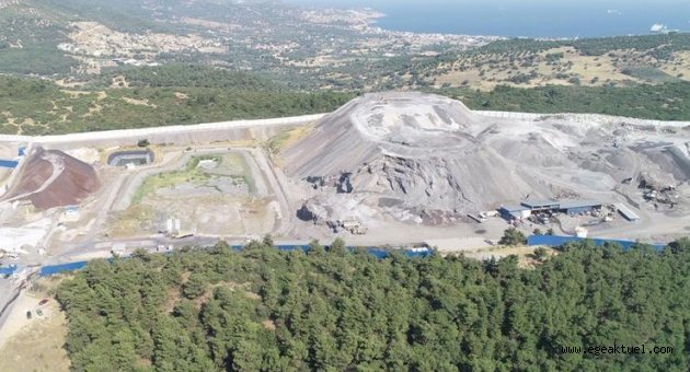 Cüruf depolama alanı tedirgin ediyor