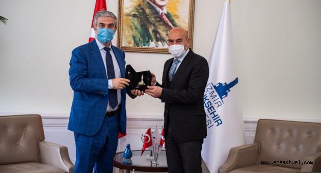 Danimarka’nın Ankara Büyükelçisi Danny Annan’dan Başkan Soyer’e ziyaret