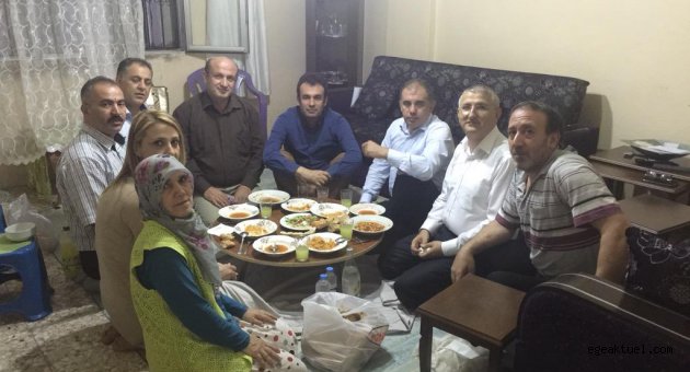 Delican, iftar sofrasına konuk oldu