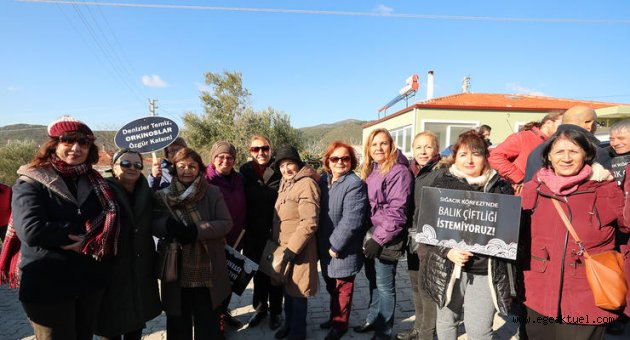 Demircili Koyu’nda Orkinos çiftliğine hayır!