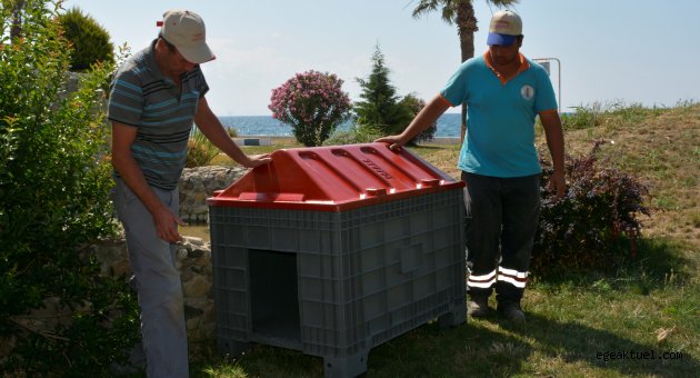 Dikili’de can dostlarımız için örnek proje