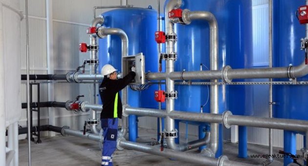 Dikili’de paket içme suyu arıtma tesisi açıldı