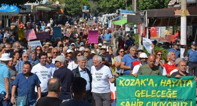 Dikili'de doğa için miting!