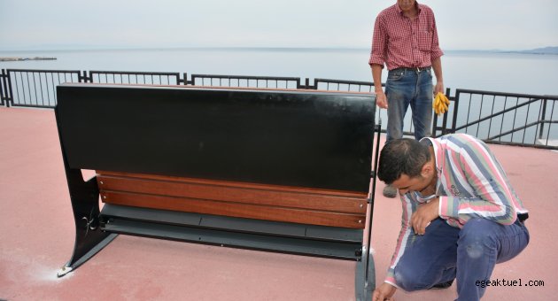 Dikili'de estetik dokunuşlar