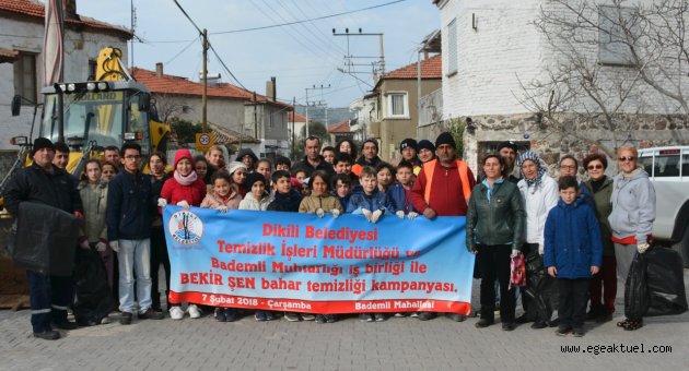 Dikilili çocuklar “vefa” için seferber oldu