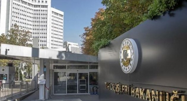 Dışişleri'nden ABD'nin Erdoğan açıklamasına tepki
