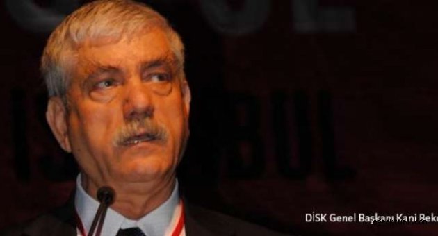 	  DİSK Başkanı Beko'ya 'grevde' acı haber