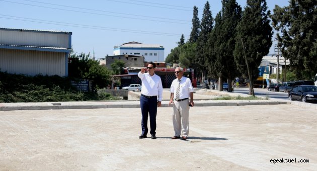 Doğanlar ve Pınarbaşı Mezarlığı önündeki otopark sorunu çözüldü