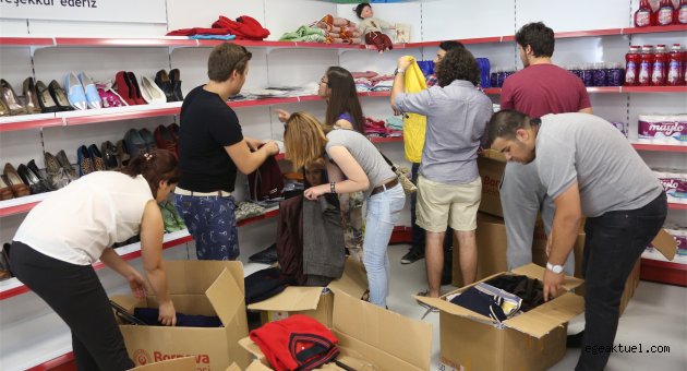 Dost Market’te gıda ve ayakkabıdan sonra giysi reyonu da açıldı