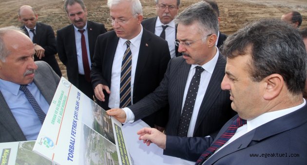 ’DSİ Genel Müdürü Acu İzmir Fetrek Çayında İncelemede Bulundu’’