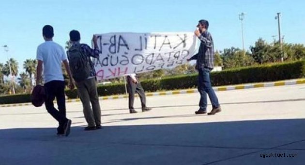 Dünya liderlerine Antalya'da ilk protesto