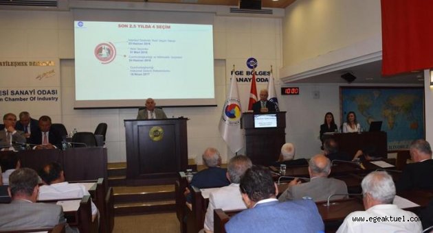EBSO Meclisi toplandı; Konuşma değil, hizmet zamanı