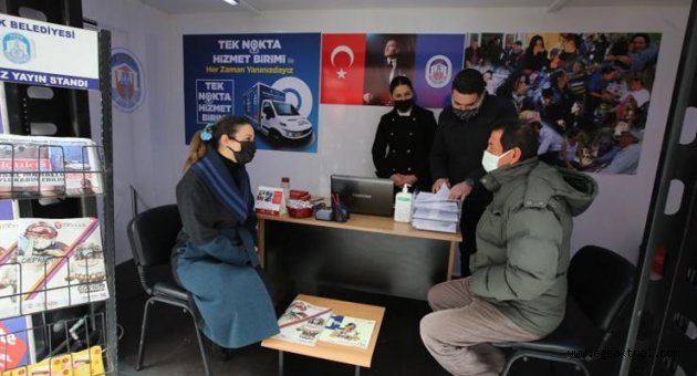 Efes Selçuk Belediyesi tek nokta hizmet aracı yola çıktı
