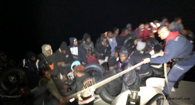Ege Denizi'nde göçmen hareketliliği: 378 kişi yakalandı