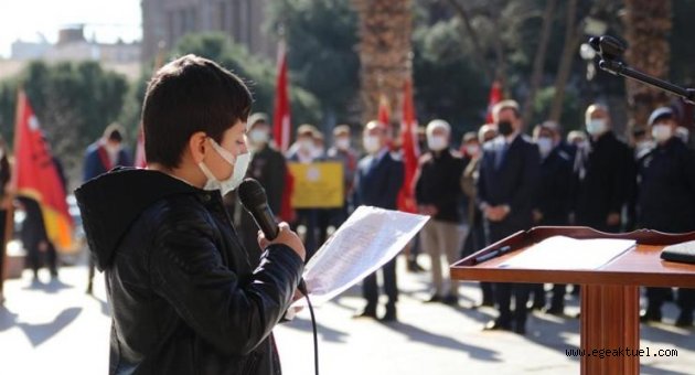 Ege şivesi milli duygulara tercüman oldu