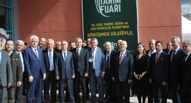 EGE tarım, sera ve hayvancılık fuarı  sektöre kapılarını açtı