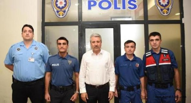 Ege Üniversitesi Hastanesi'nde jandarma da görevde