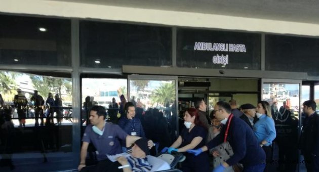 Ege Üniversitesi Hastanesi'nde yangın