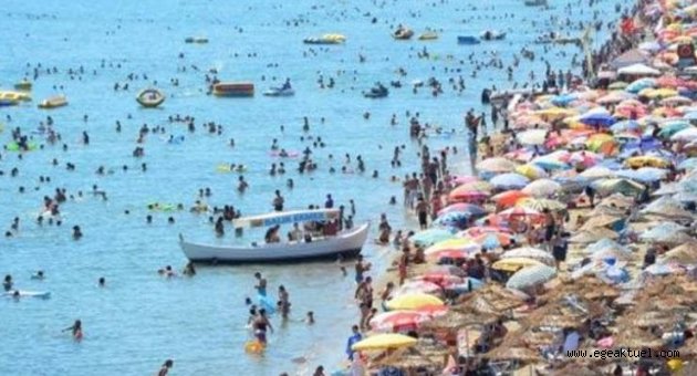 Egeli turizmcilere 9 gün bayram tatili morali