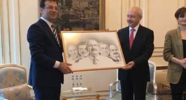 Ekrem İmamoğlu'ndan Kılıçdaroğlu'na hediye