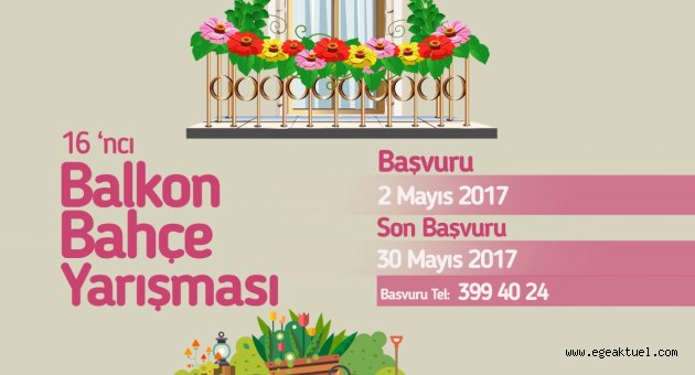 En güzel balkon ve bahçeler seçiliyor