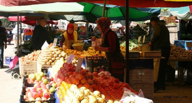 Enflasyonda İzmir Türkiye ortalamasının üzerinde