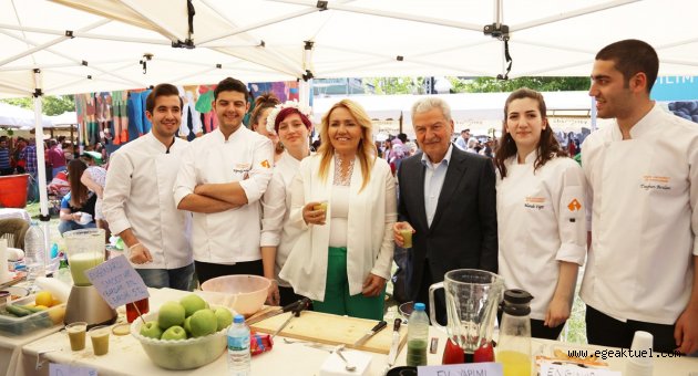 Enginar festivaline ünlülerden tam not