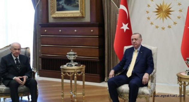 Erdoğan, Bahçeli ile görüştü