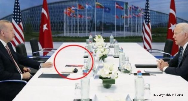 Erdoğan-Biden görüşmesinde 'kitap' detayı