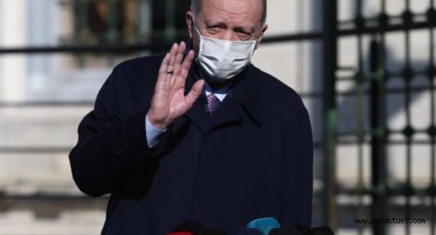 Erdoğan cuma namazında cemaate seslendi