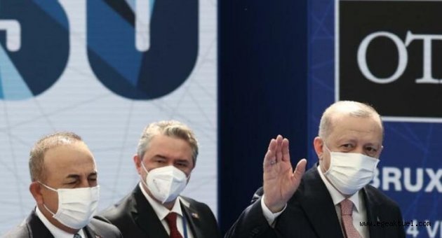 Erdoğan NATO karargahında
