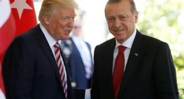 Erdoğan Trump ile görüştü