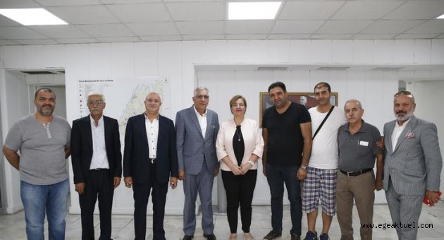 Esnaftan Pekdaş’a teşekkür ziyareti