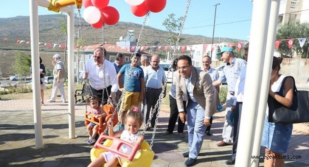 Evka-3’te doğa ile içiçe park yenilendi
