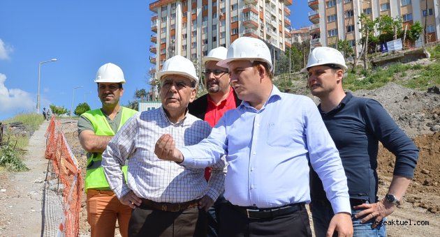 Evka-5 TOKİ konutlarına  Büyükşehir’den “acil” müdahale