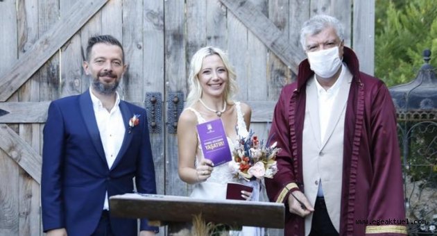 Evlenen çiftlere “İstanbul Sözleşmesi”