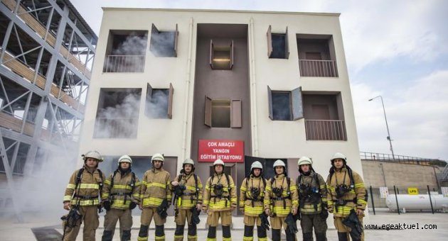Film platosu değil yangın istasyonu