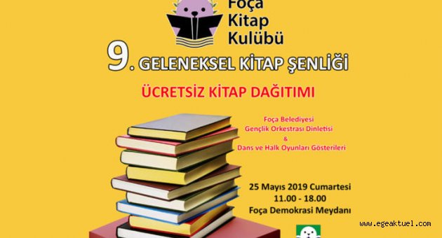 Foça’da 9. Geleneksel Kitap Şenliği
