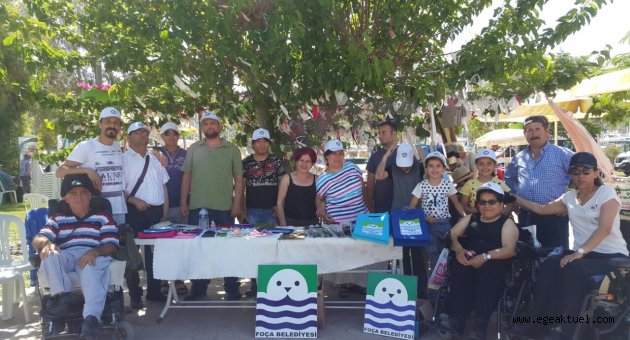 Foça’da ürettiler, Seferihisar’da sergilediler