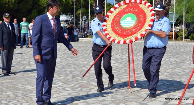 Foça, gazilere şükranlarını sundu