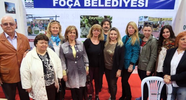 Foça Tarım Fuarına Katıldı