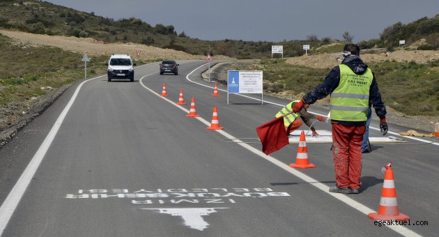 Foça-Yeni Foça arası  Hem “konforlu” hem “kestirme” oldu
