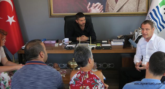 Foça'da Fen İşleri çalışmaları değerlendirildi